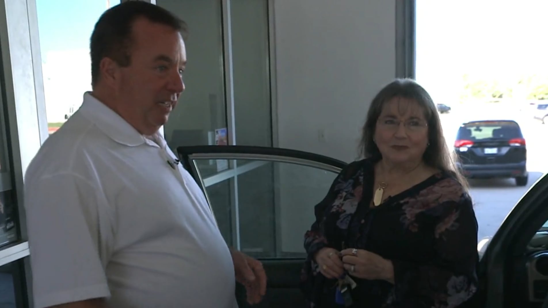 Stellantis dealer gives new car to woman who drives strangers around