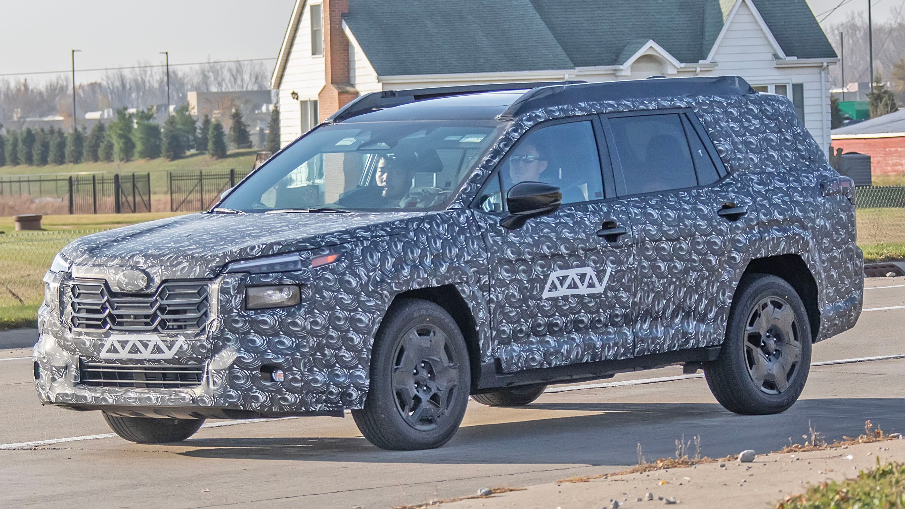 Next-gen Subaru Outback caught testing